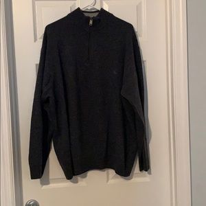 Burberry XXL Dark Grey Wool Sweater